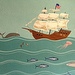 Pirate Ship Mini-Mural